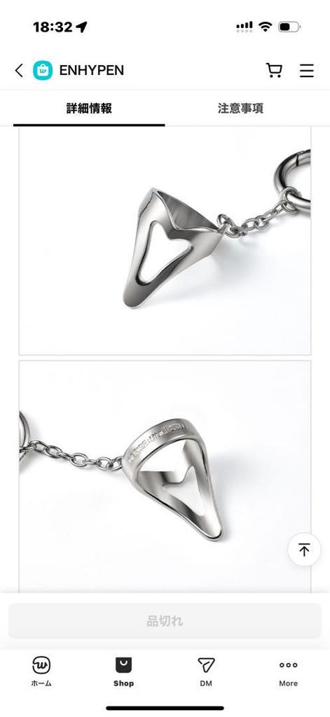 [USED] ENHYPEN 'DESIRE: UNLEASH' Keychain