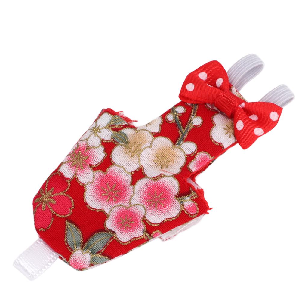 Vogelwindel Baumwollstoff Waschbarer Papageienfluganzug mit wasserdichtem Futter für Haustier-Vogel Ara