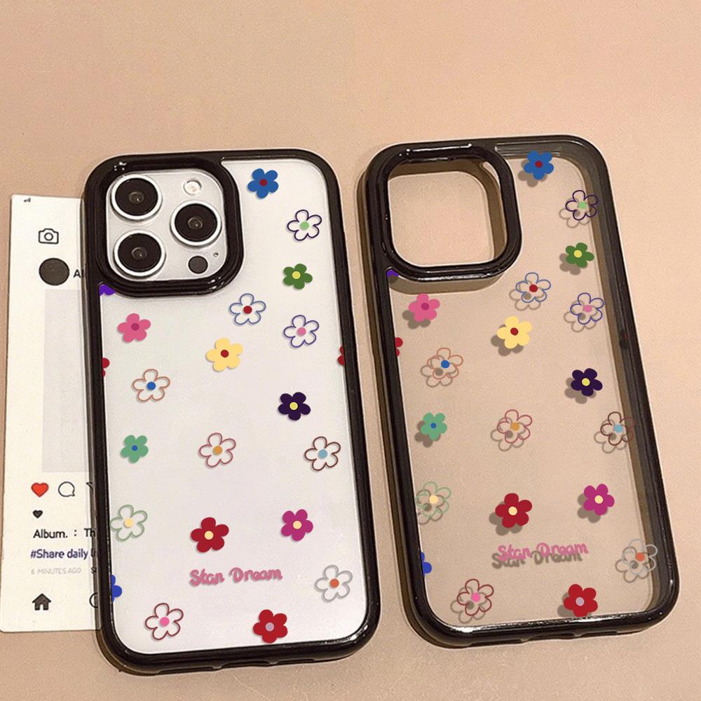 Acrylic Phone Case for iPhone 11 12 13 14 Pro 12 14 16 Pro Max for Samsung A16 A36 A56 S24 FE High-quality Painted Anti-fall Mobile Phone Case
