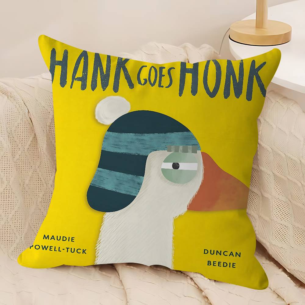 H-Honk Honk Pillow Gift Home Office Decoration Bedroom Sofa Car Cushion Cover Case 45x45