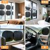 GULUGULU Car Side Static Mesh Sunshades for and Rear UV and Heat Protection for and Protects Against Direct Sunlight and UV Easy To Install and Folds