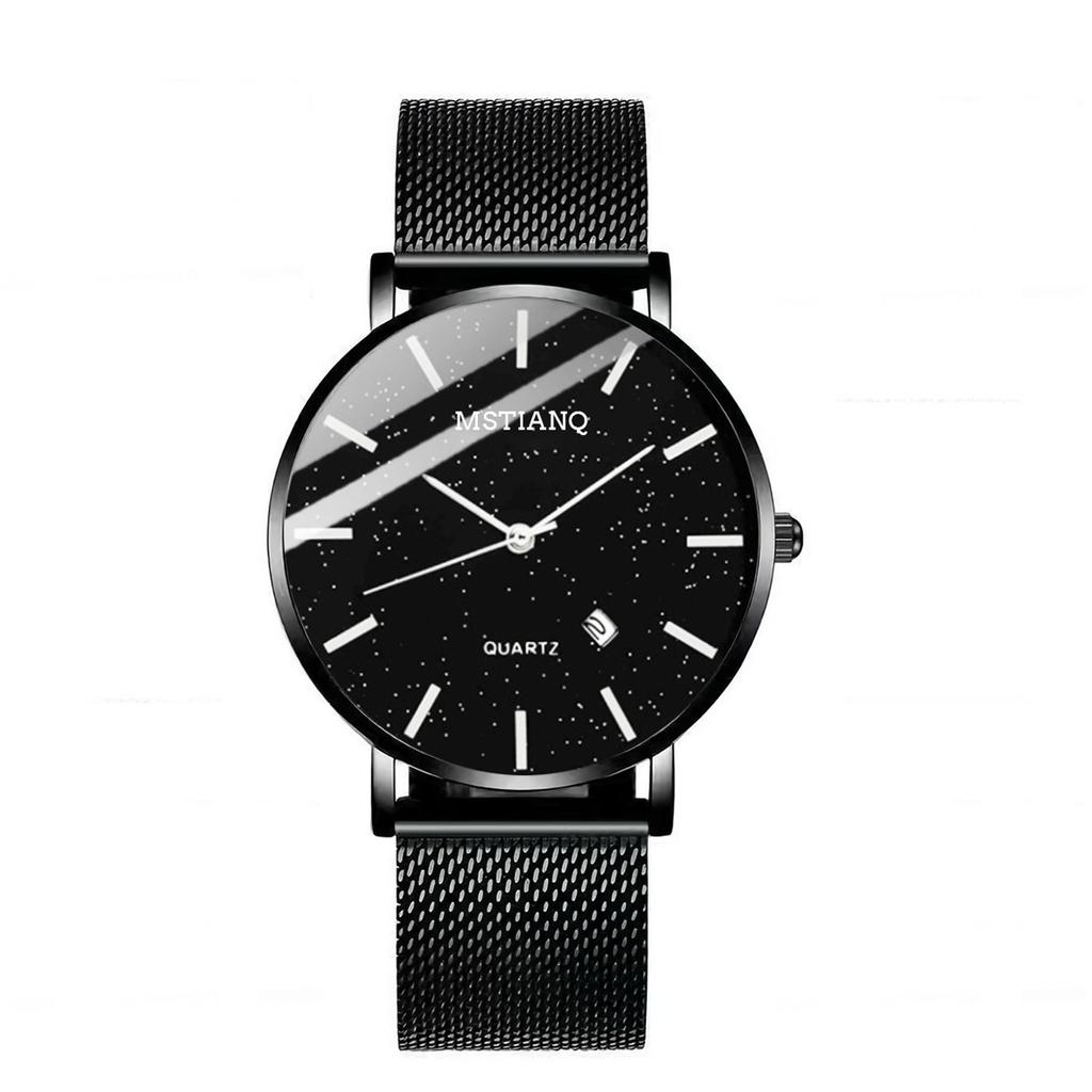 Watch Men'S Automatic Waterproof Fashion Simple Business College Student Trend Quartz Watch