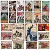 [ DecorMan]  JAWA BSA Motor Kovové Znamení Plakáty Vintage Malba Vlastní Klubová Dekorace LTA-1704 vintage dekor