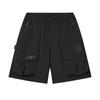 Li Ning Wade Serie Unifarbene Weiche Einfache Vielseitige Lockere Freizeitshorts Herrenshorts AKSW055-1