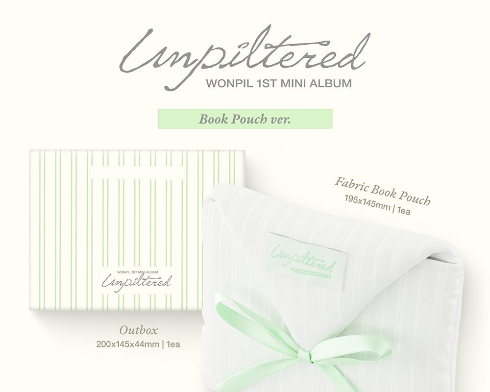 [POB] WONPIL (DAY6) [Unpiltered] 1st Mini Album (Book Pouch Ver.)