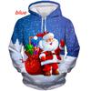 2024 New Christmas Fashion Hoodie Men/Women Hip Hop Autumn And Winter Streetwear Hoodies Funny Santa Claus Couples Clothes