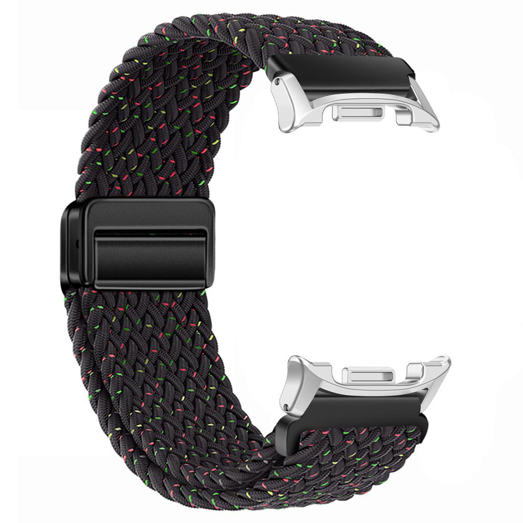 Braided Nylon Band for Samsung Galaxy Watch 8/8 Classic 46mm Magnetic Buckle for Galaxy Ultra 2025/7 47mm Colorful Sport Strap