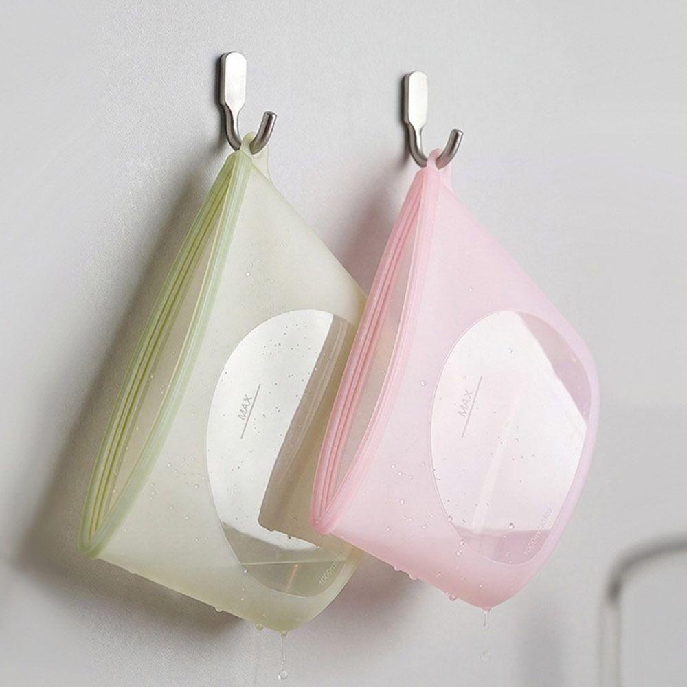 Silicone Food Preservation Bag Reusable Fruit Freezer Seal Bag  for Kitchen