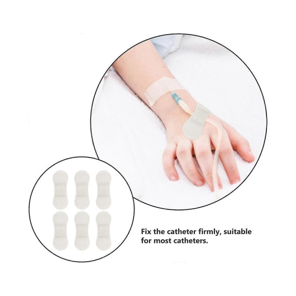 Set mit 10 Grip-Lok Fixierungselementen zur Fixierung von PICC- und Drainage-Ports - Flexible Materialien - Flaches Design für verbesserten Patientenkomfort