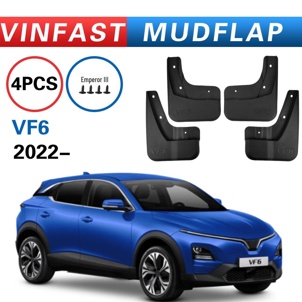 VinFast VF 6 Mudguards 2022-2025 Compatibility