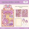 Little Mochi MoeKko Dress-up Jelly Stickers DIY Journal: Educational Sticker Book for Girls