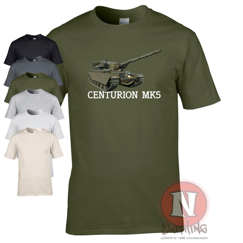 Centurion Tanque Camiseta FV4007 Frío Guerra Británico Militar Mbt 1945 Adelante