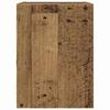 Wall Mounted TV Cabinet Reclaimed Wood Look 30 X 31 X 40 Cm Engineered Wood