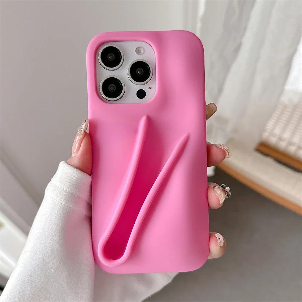 New 2025 Hottest DIY Lipstick Holder Soft Phone Case for IPhone 17 16 15 14 13 12 Pro Max 17Air Liquid Soft Silicone Protect Cover