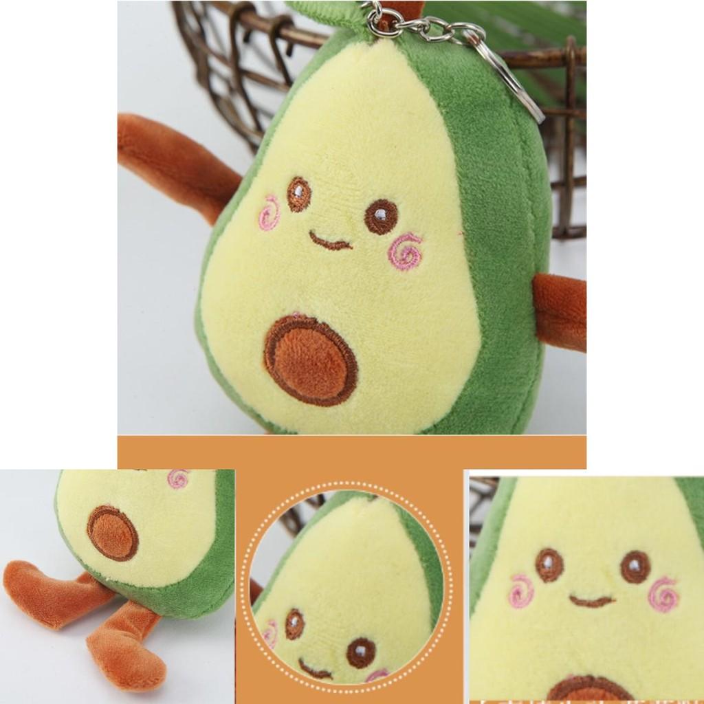 Süßes Avocado-Stofftier Cartoon-Fruchtpuppe Kuscheltier Geschenkfabrik