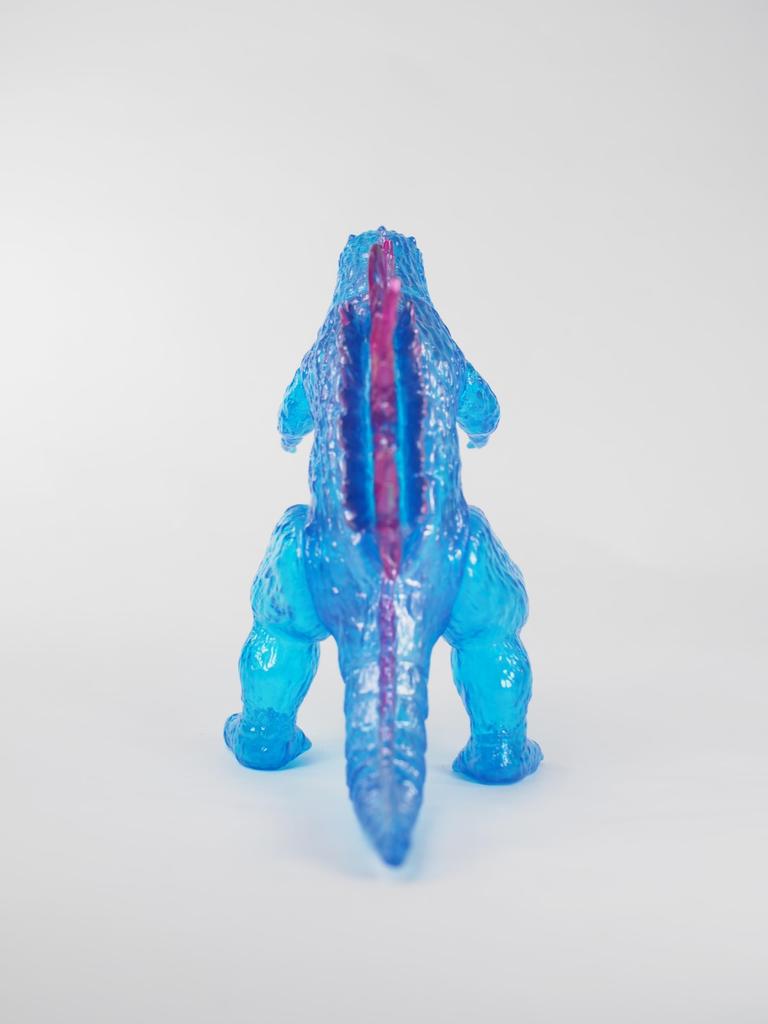 CCP Medium Size Series Godzilla Standard Clear Blue PVC Figure 5 [1999] Ver. Non-scale Pre-painted