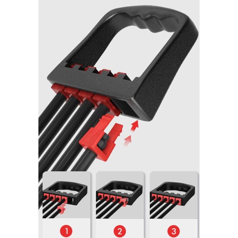 Chest Expander Spring Exerciser Puller Muscle Training Tools Hand Grip Strengthener Resistance Band Strength Trainer