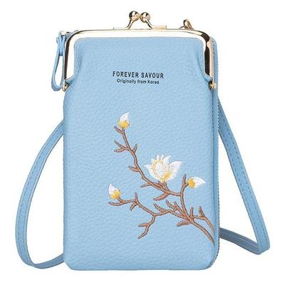 PU-Handy-Geldkartenhalter für Damen, Umhängetasche, kleine Handtasche für Mädchen