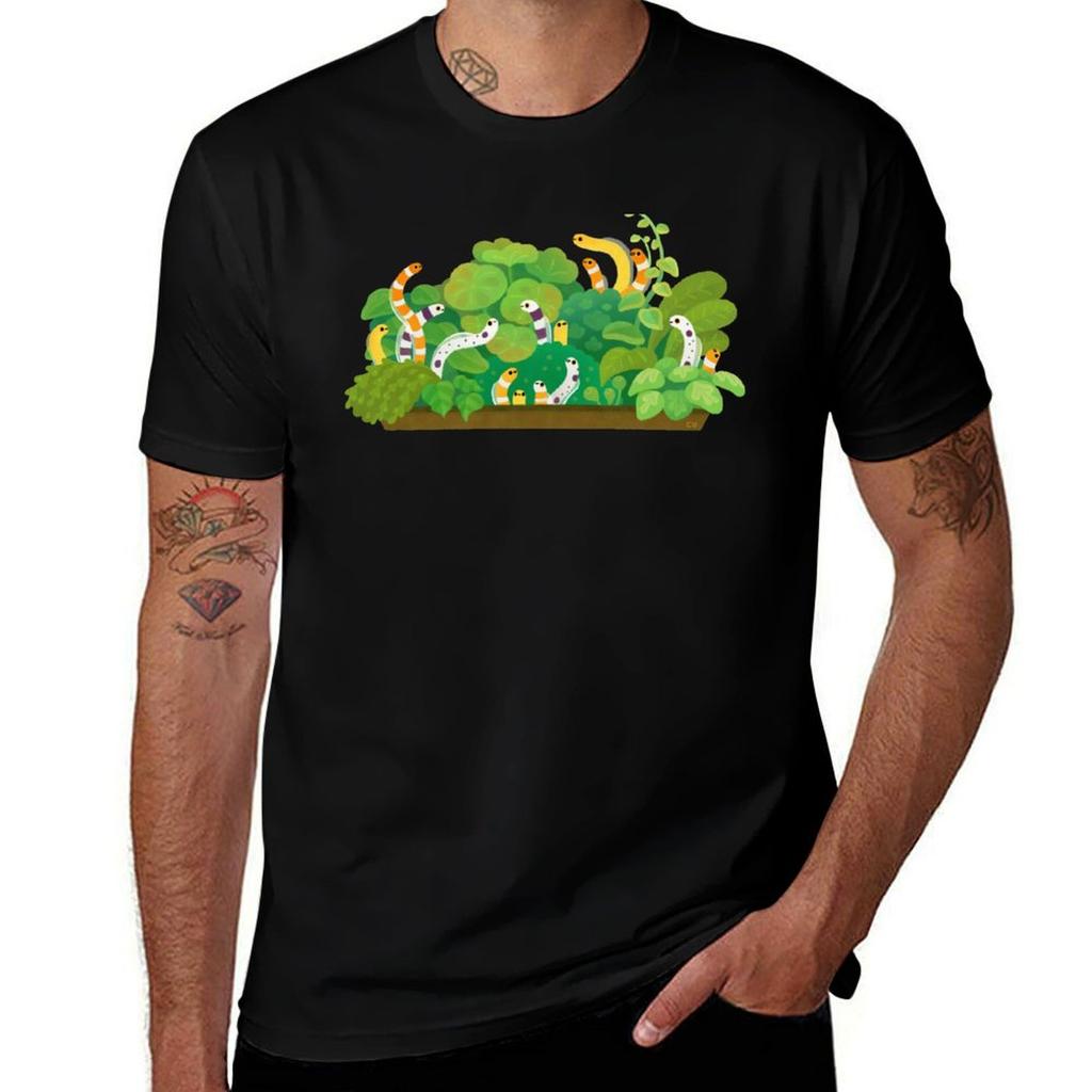 Garden Eel Tshirt Casual Loose Fit Short Sleeve Tshirt