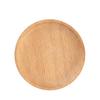 Paint-free Dessert Plate Round Snack Dried Fruit Plate