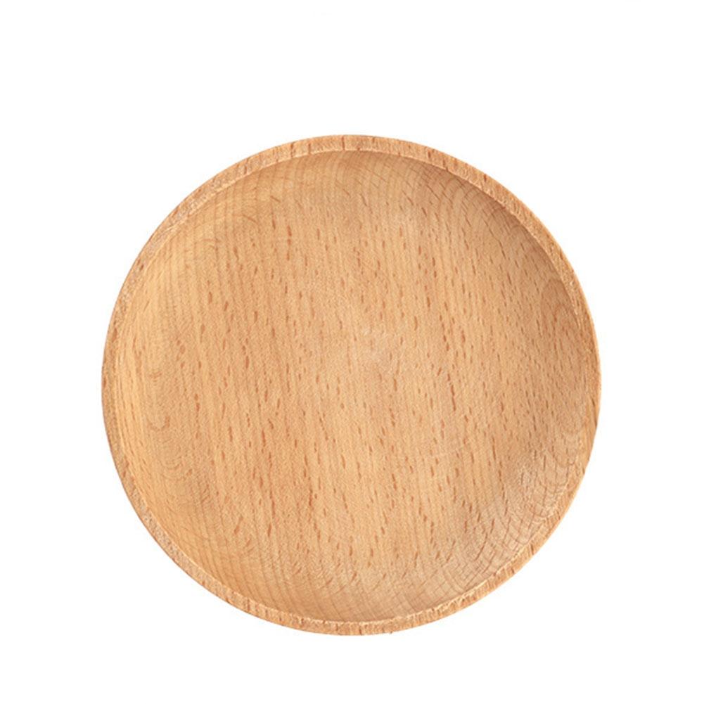 Paint-free Dessert Plate Round Snack Dried Fruit Plate