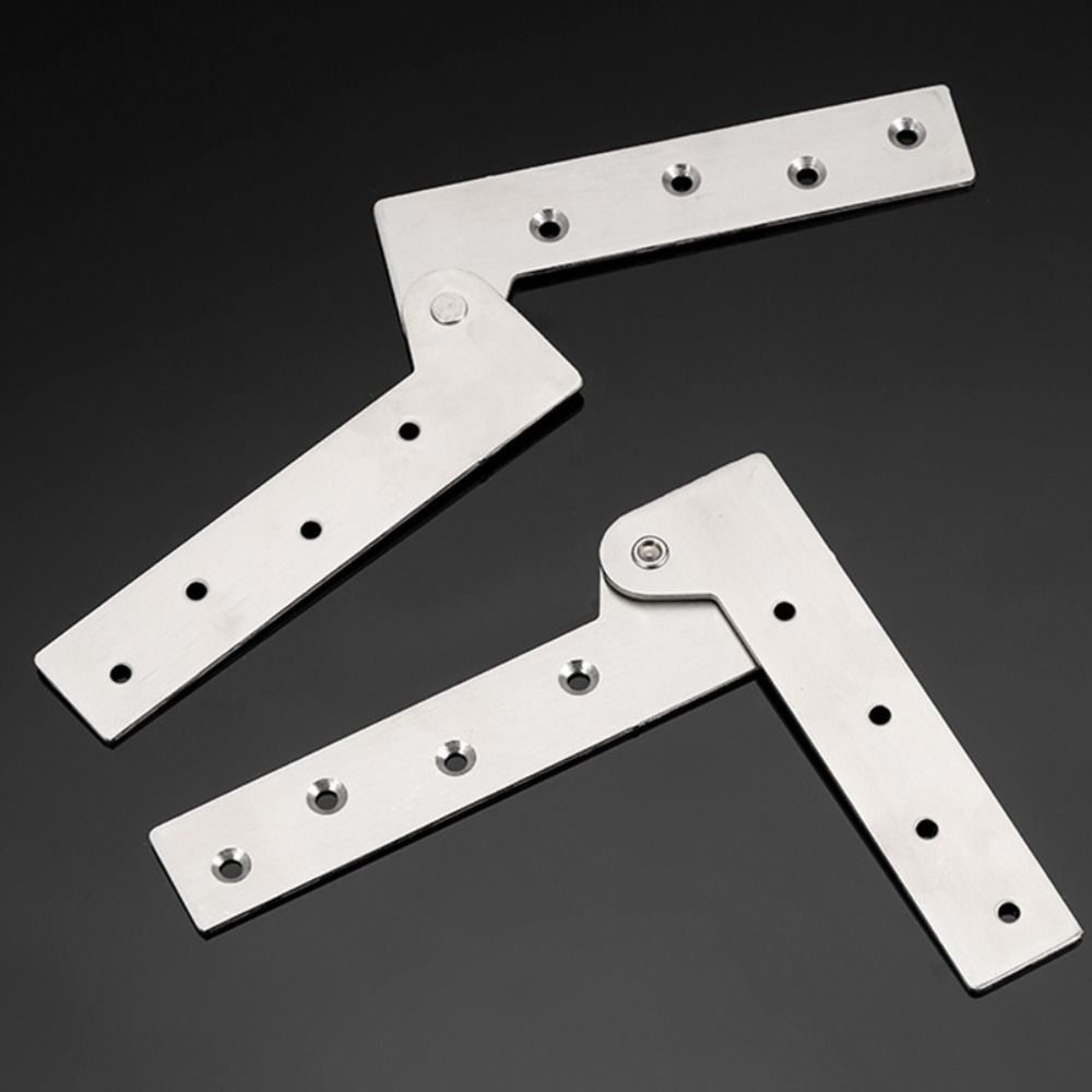 2PCS Chicken Beak Hidden Hinges Inset Damping Pivot Hinge Invisible Door Pivot Hinge Furniture