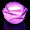 7 Farben Rose Blume LED Nachtlicht Schlafzimmer Geschenk Romantische kleine Nachtlampe