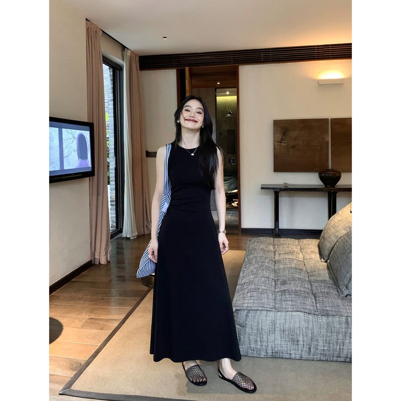 

Pusumede Dress Stylish Knitting Vest Black S