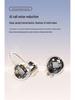 Dual Bluetooth In-ear Clip-on Headphones: Wireless, Rechargeable, Long Battery Life, Comfortable Fit, Superior Sound Quality.