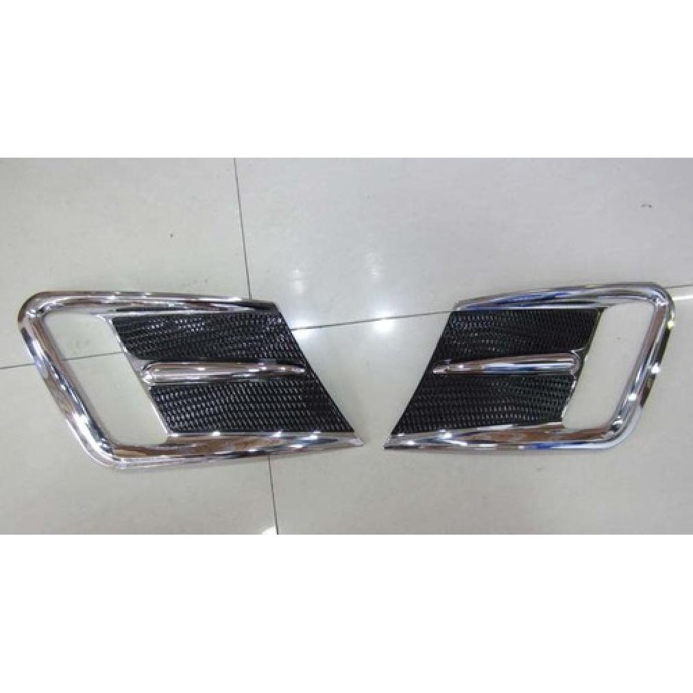 Front Fog Light Cover trim Chrome for 2014-2016 Volvo XC60 Foglight ABS SUV