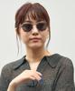 Zoff Sunglasses GDC Metal Frame UV Protection Stylish and Wellington-style (Black (Matte) ZY252G07_14F1) Men's Women's [5020-145]