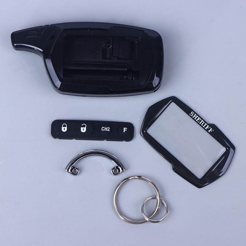 940 Gehäuse Schlüsselanhänger Gehäuseabdeckung für 2-Wege Autoalarm Zx-940 Zx-1090 LCD Fernbedienung Schlüssel Zx1090 Zx940
