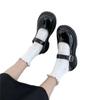 Mary Jane Small Leather Shoes Retro Platform Heightening Women's New Casual Fashion Versatile Niche Women's Shoes