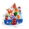 3D Puzzle Christmas Building Blocks Stacking Toy Wood Christmas Stacking Game  Children Girls Boys