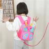 Süßer Schmetterlings-Kinderrucksack aus atmungsaktivem PU-Material für Mädchen und Jungen, für den täglichen Gebrauch