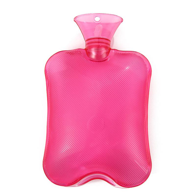 Transparent PVC Hot Water Bottle – Perfect for Warming Hands and Feet In Winter. Flushable and Essential for Staying Cozy.