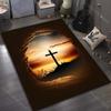 Multiple Sizes Cave Sunrise Scenic Rug Pattern Carpet for Living Room Bedroom Sofa Home Decor Non-slip Floor Mat Luxury Gift