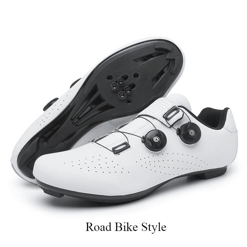 New Lock Riding Shoes Men Women Road Bike Booster Shoes Mountain Bike Cycling Shoes Dazzling Design Performance