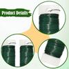 3 Pieces Floral Wire Flexible Paddle Wires Bendable Lightweight Wreath Craft 35M for Corsages,