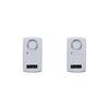 2X High Sensitive Vibration Detector Earthquake Alarms with LED Lighting Door Home Wireless Electric Car Alarm