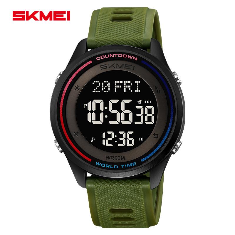 Electronic watch student outdoor leisure men's electronic watch trendy luminous waterproof watch