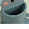 Cartoon Animal Toothbrush Holder No Drilling Wall Mounted Toothbrush Organizer Bathroom Storage Rack with Suction Cup for Easy Installation