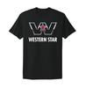Western Star Trucks Logo Unisex Black T-shirt Size S3XL