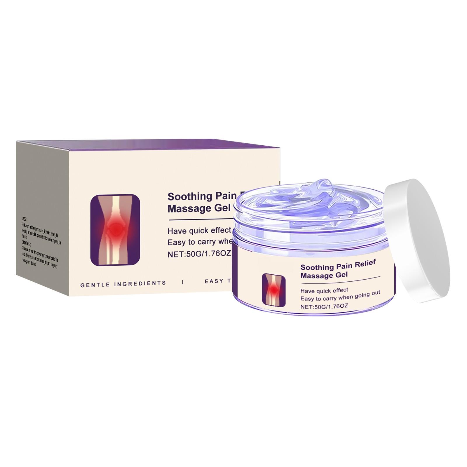 

Обезболивающий массажный гель; Массажный гель; Обезболивающий гель; Крем для снятия дискомфорта в суставах Активный уход Гель для облегчения боли в коленном суставе One Size