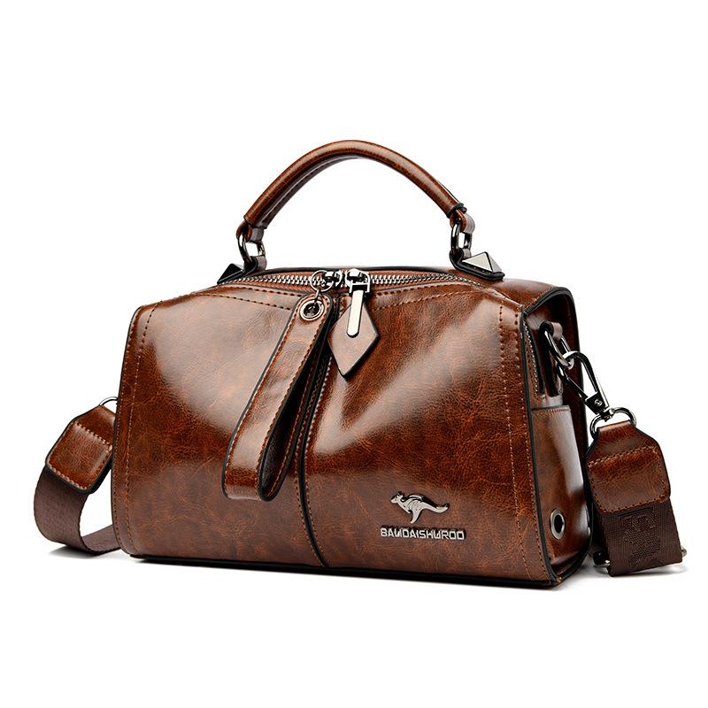 Vintage high-end women's pillow bag Simple and versatile fashionable shoulder bags light luxury high-quality handbag