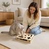 Interactive Scratcher Puzzle Toy Box for Cats