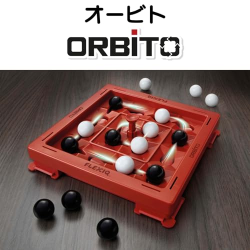 FlexiQ Orbito - Japanese Packaging Board Game, Strategy-Based Battle Game, FXG 502 JP, Authentic