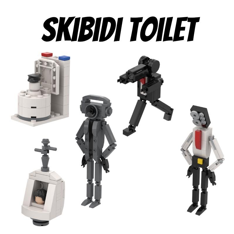 Moctribe Skibidi Toilet Building Blocks Toy For Emotional, Visual And Intellectual Development
