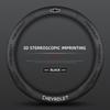 For Chevrolet Cruze Tahoe Colorado Bolt Silverado Aveo Spark Onix Capti Cavalier Carbon Fiber Microfiber Car Steering Wheel Cove