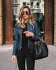 Women's PU Leather Suit Jacket